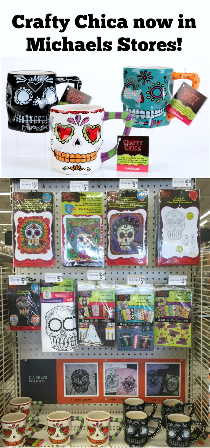 Crafty Chica products at Michaels