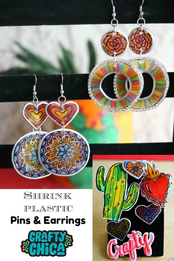Shrink Plastic Pins & Jewelry