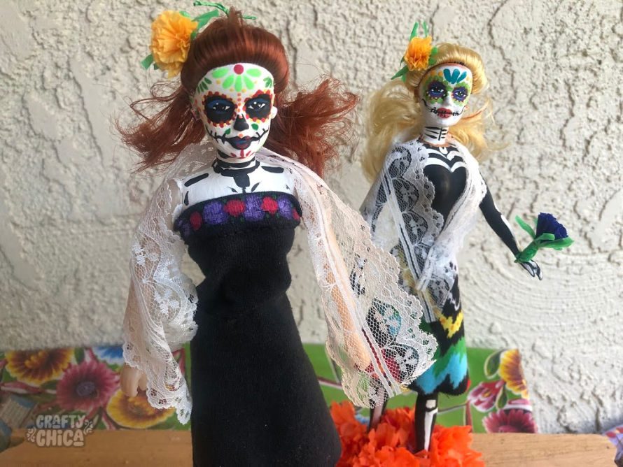 How to make Day of the Dead Barbies
