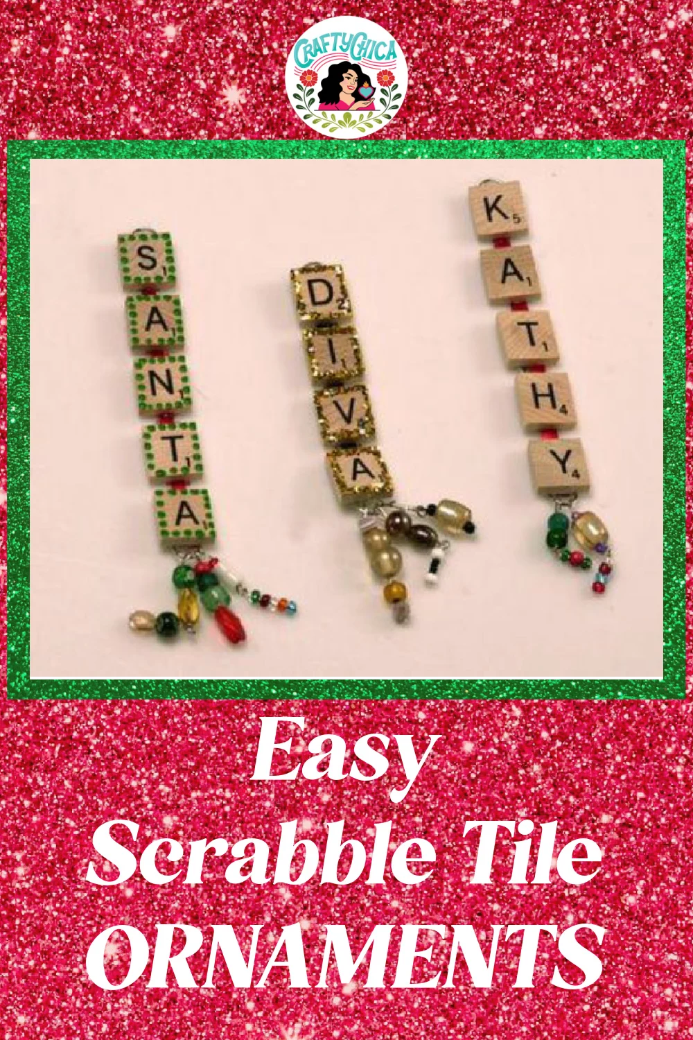 Scrabble Ornament DIY