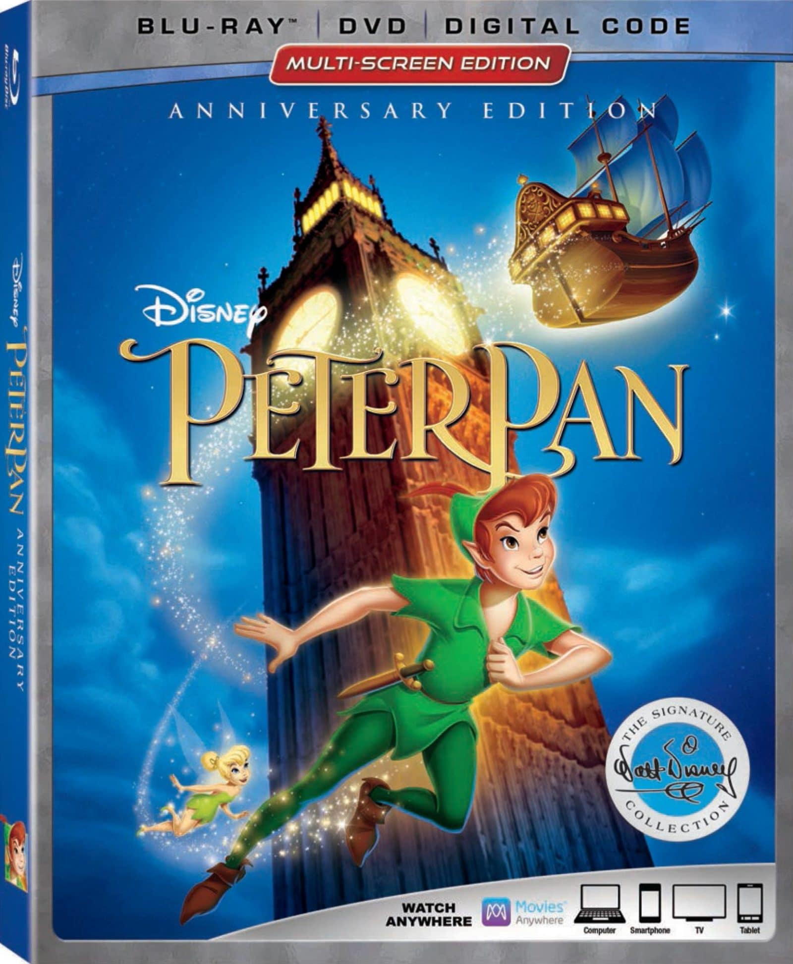 Peter Pan on Blu-ray