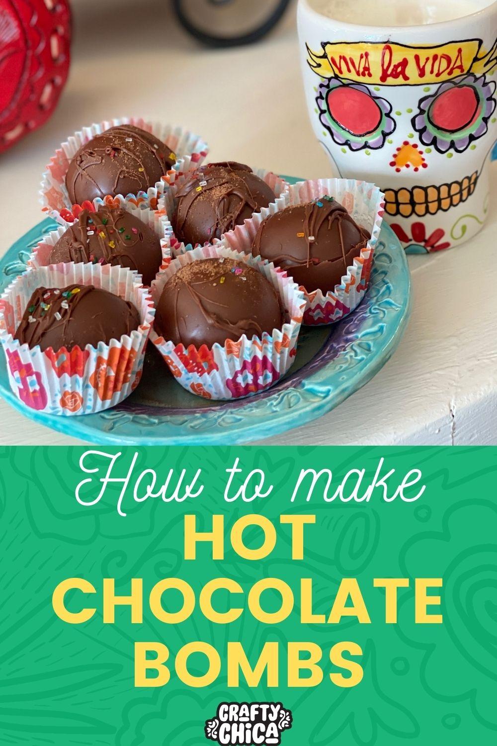 How to: Hot Chocolate Bombs! #craftychica #hotchocolatebombs