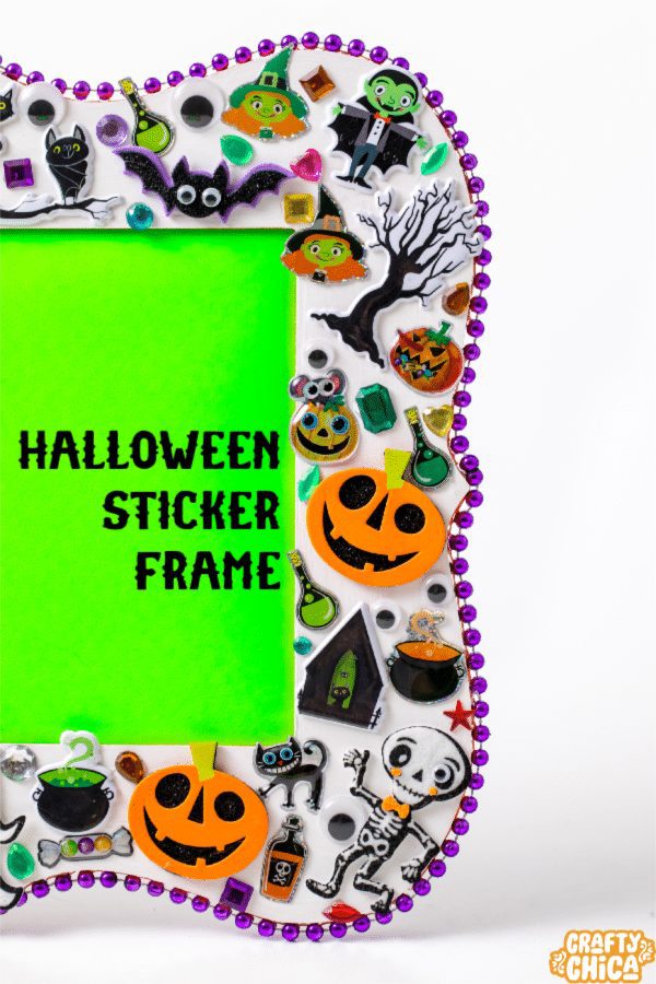 Halloween Sticker Frame