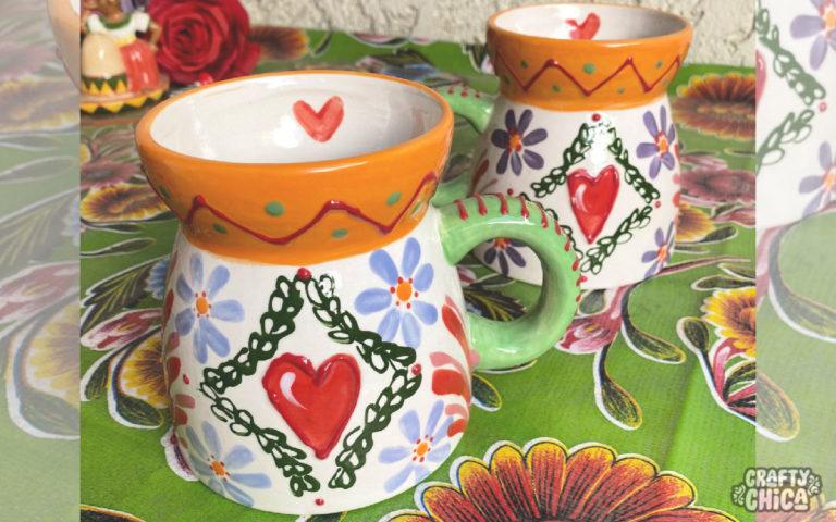 de colores mug #craftychica #pyop #paintedmug