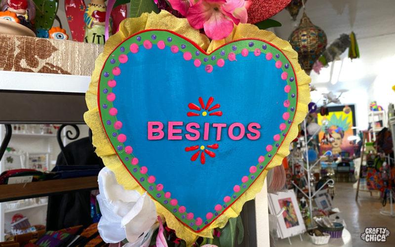 Valentine wood hearts #craftychica #valentinecrafts