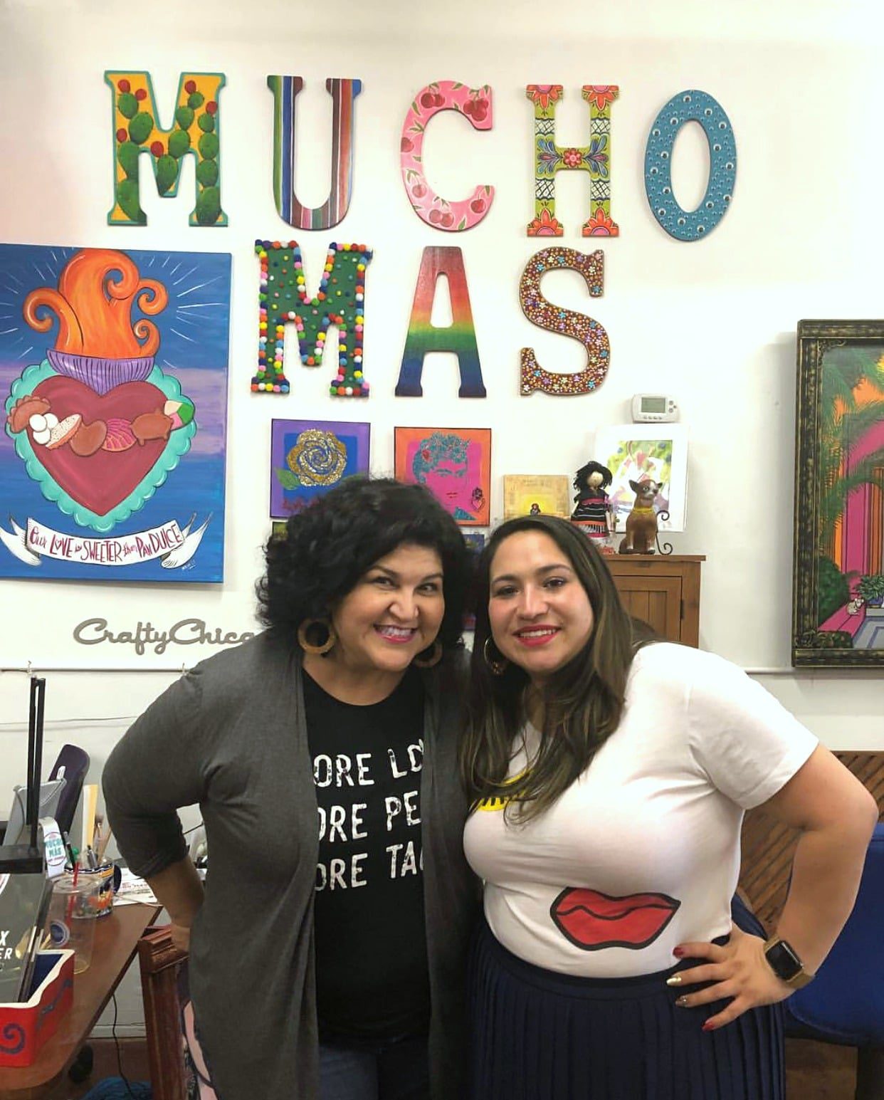 Kathy Cano-Murillo and Christina Martinez
