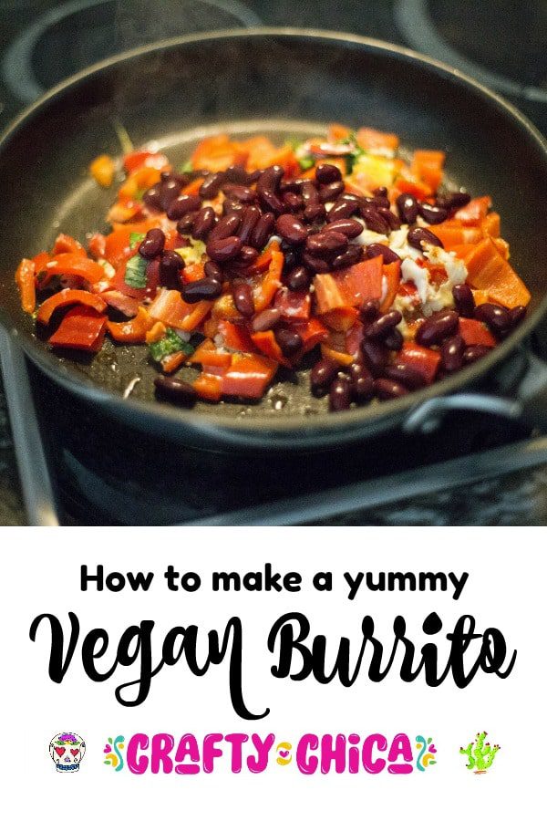 Vegan burrito recipe