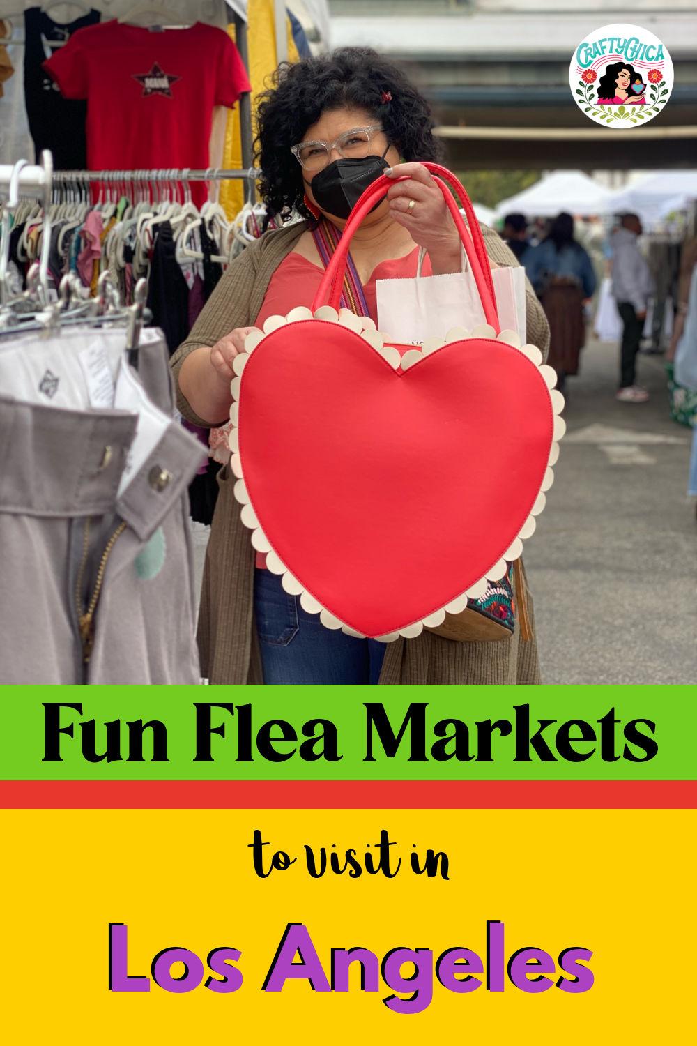 Heart purse - flea market find