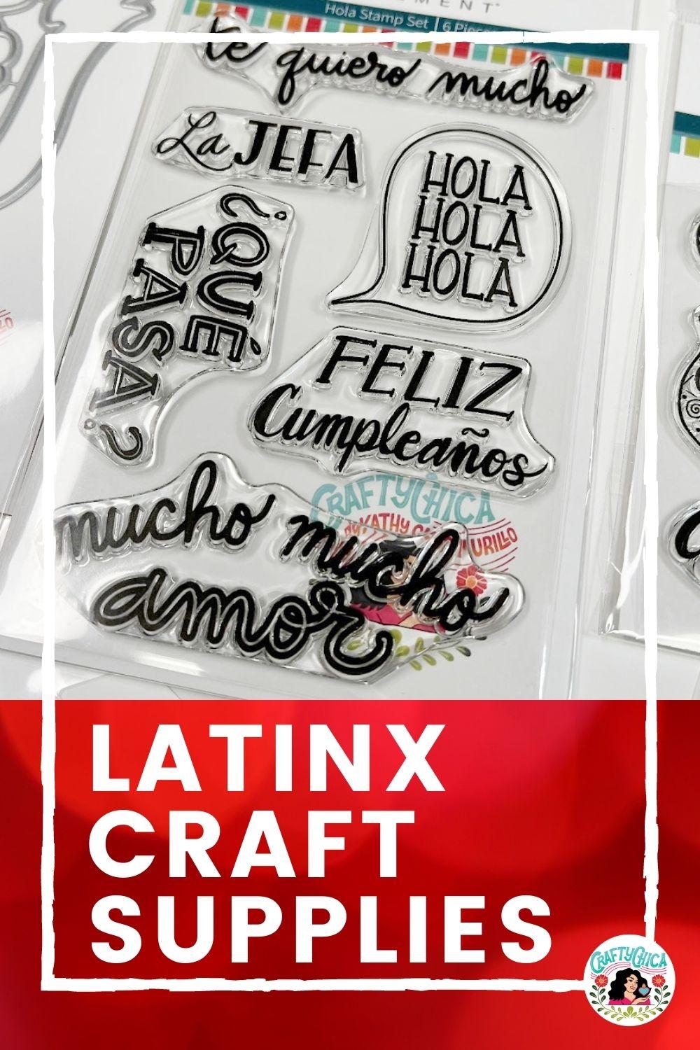 latinx craft supplies - Crafty Chica paper crafting products