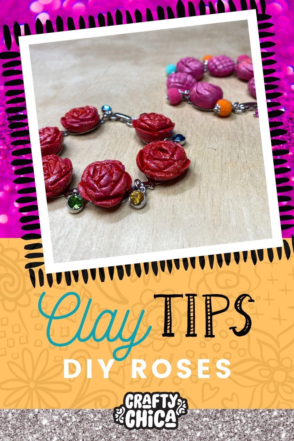 How to make clay roses