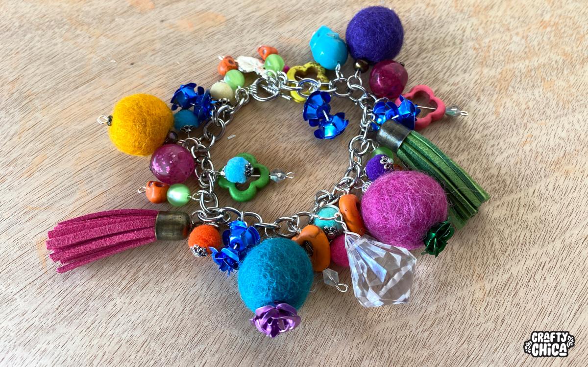 diy bead stash charm bracelet