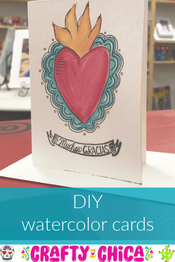 DIY Watercolor cards