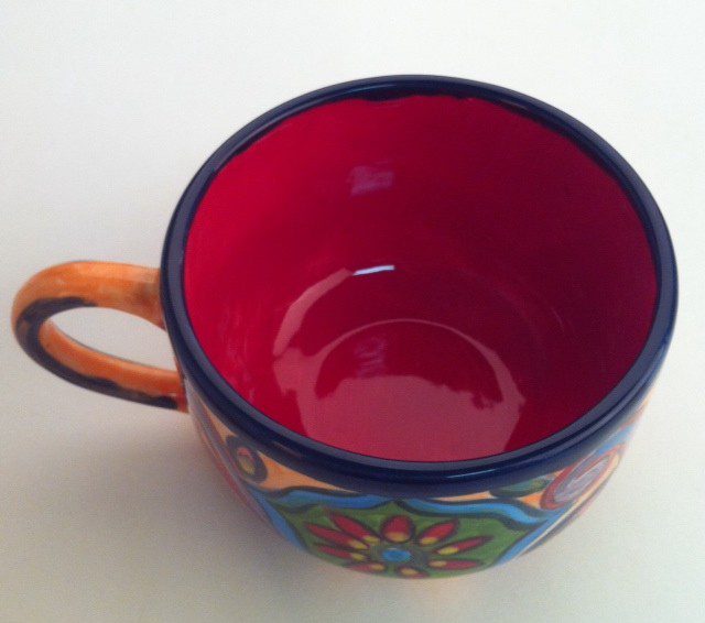 Paint your own talavera-inspired pottery by CraftyChica.com.