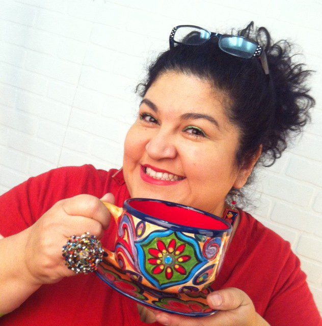 Paint your own talavera-inspired pottery by CraftyChica.com.