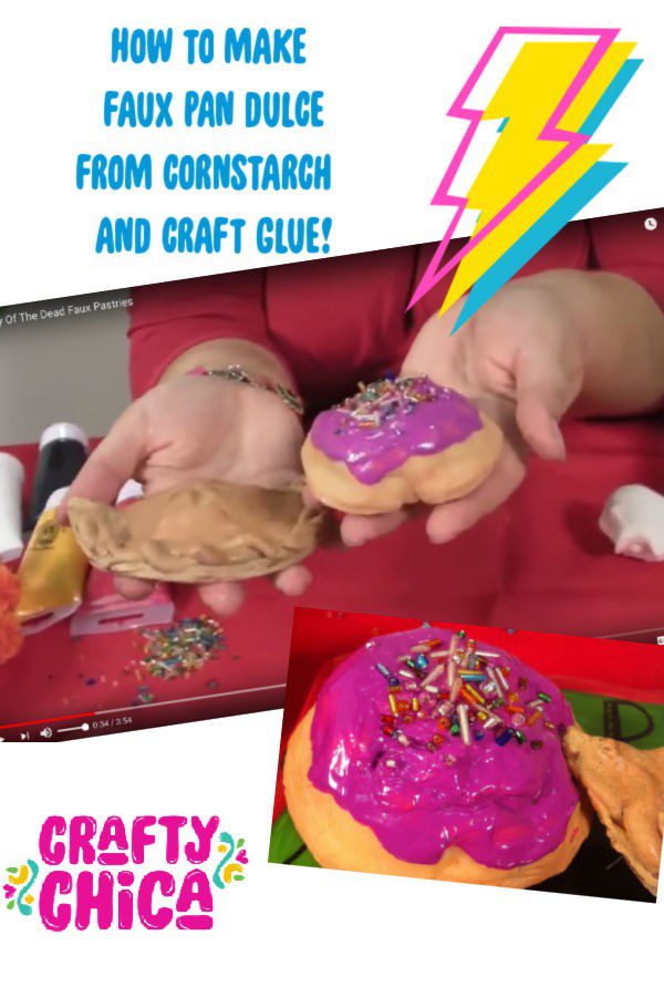 Faux pan dulce #craftychica #pandulce #cornstarchcrafts