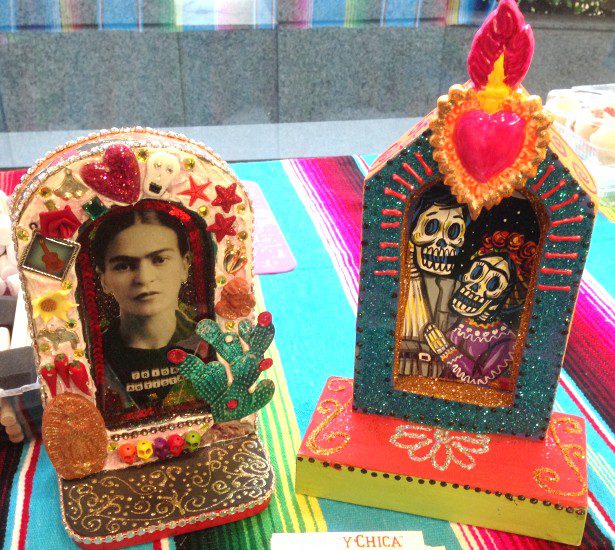 Day of the dead shrines