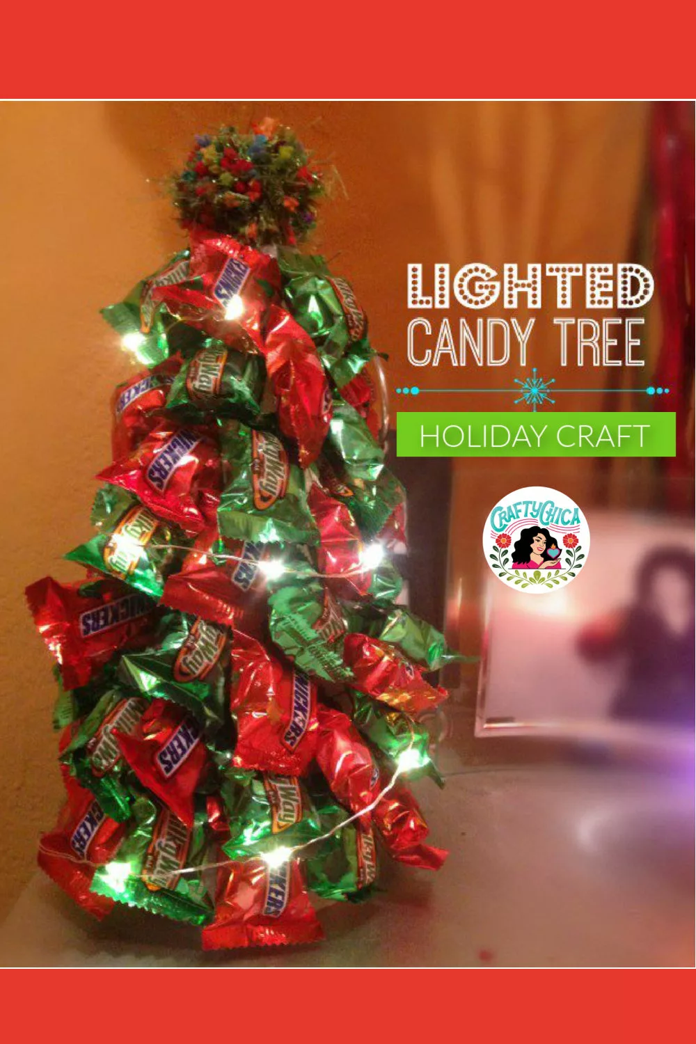 candy tree with lights