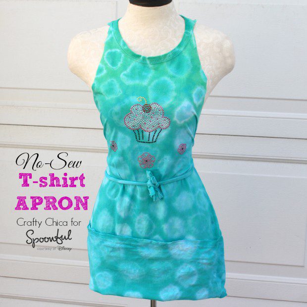 How to make a t-shirt apron.