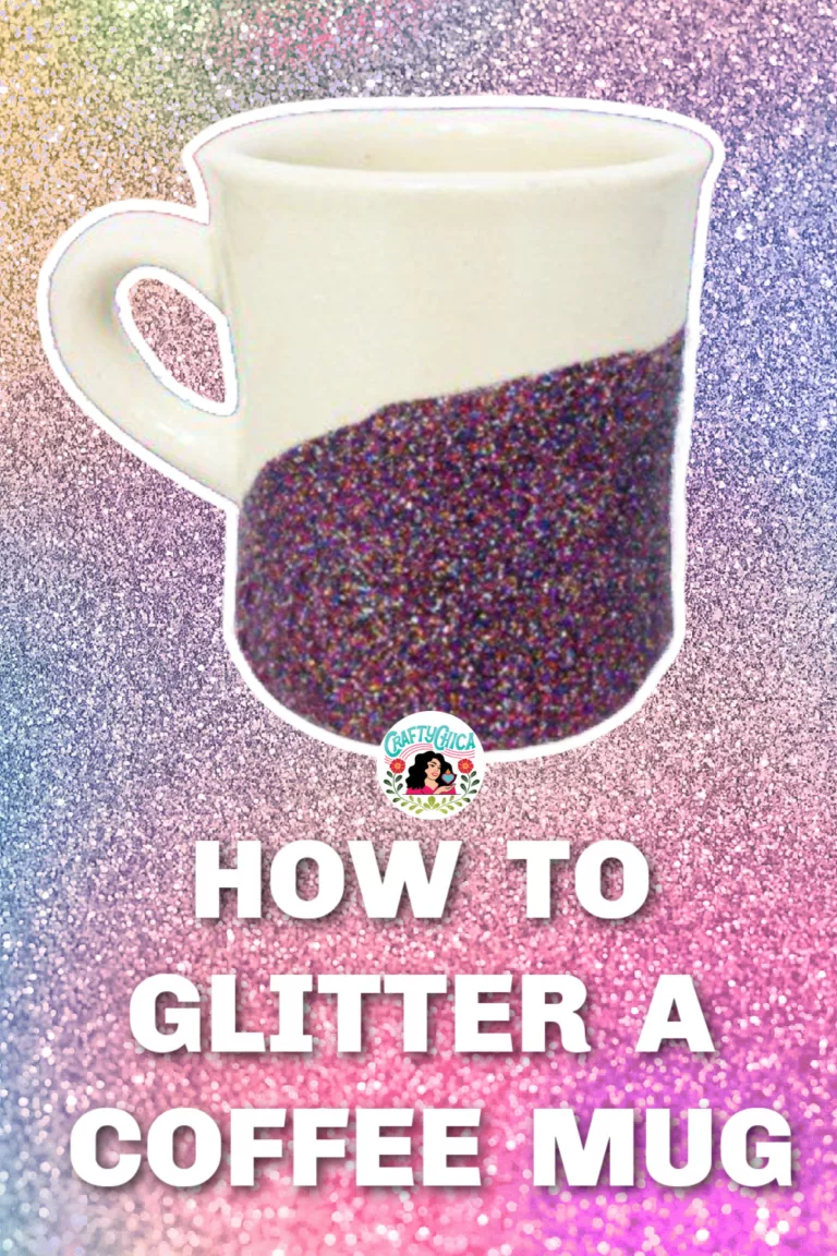 How to glitter coffee cups