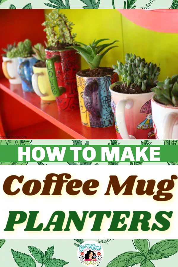 coffee mug planters