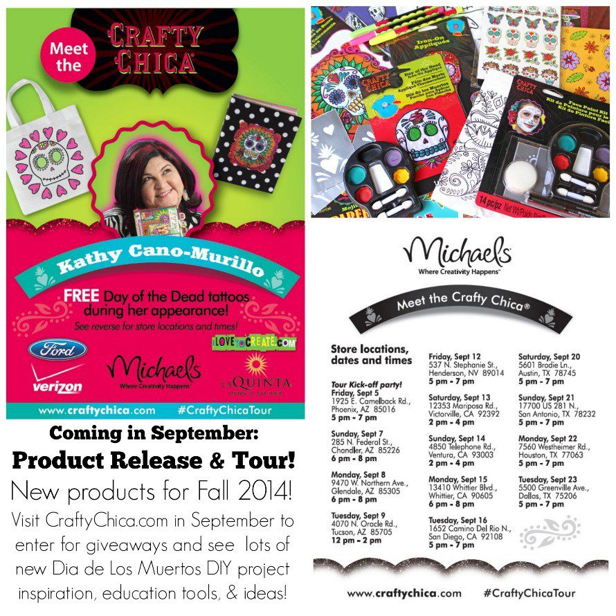 New products coming to Michaels stores this September and a BIGGER appearance tour!