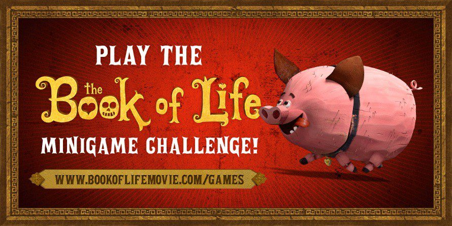 Check out BookOfLifeMovie.com for lots of activities!