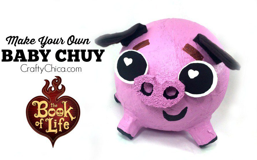 Chuy (as a baby) was one of my favorite characters in The Book of Life movie! Here's a tutorial to make your own baby Chuy!