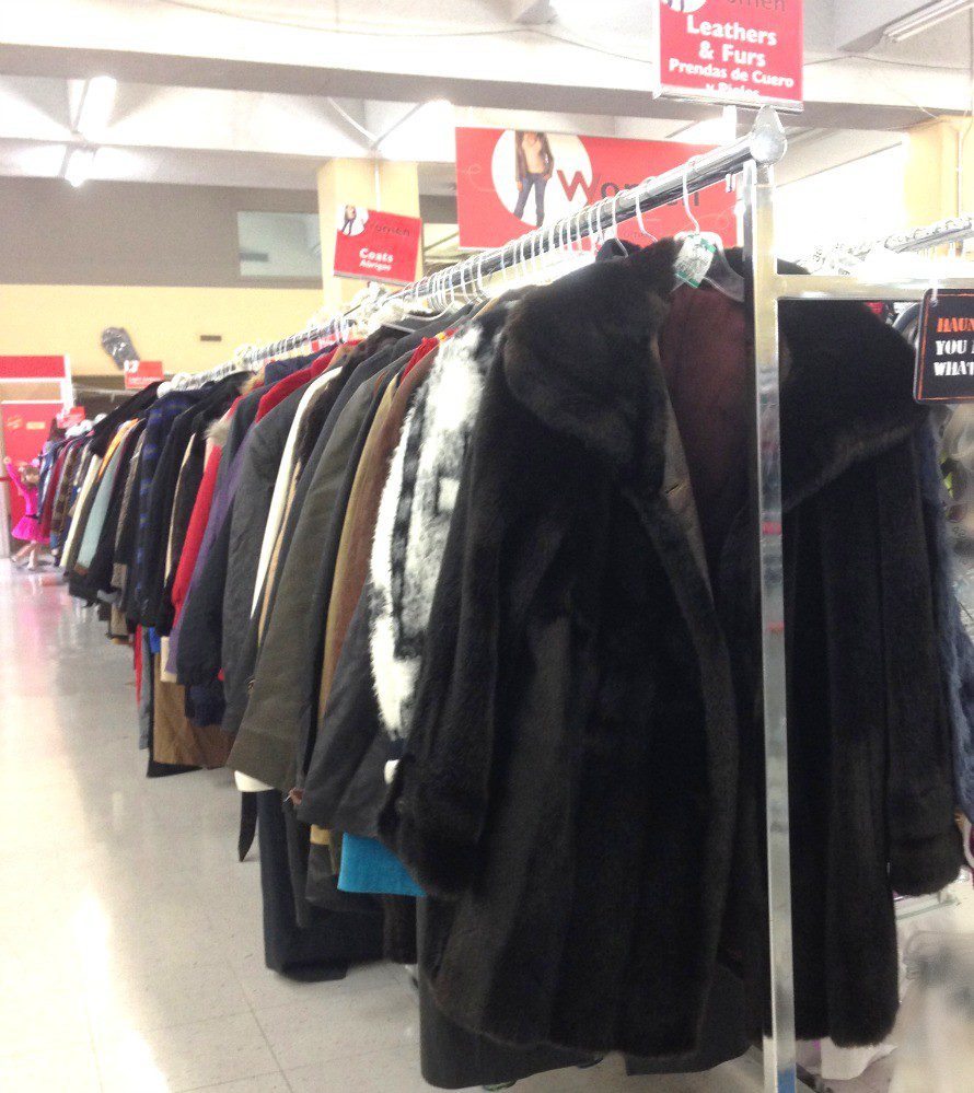 Look at all those coats! #FindTheFind