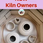 kiln with pottery
