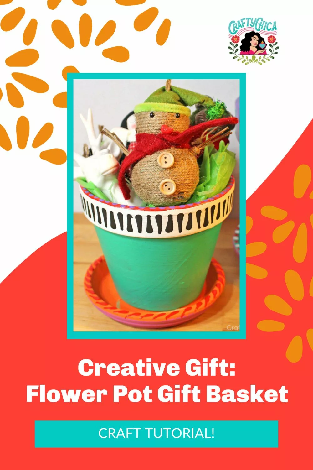 flower pot gift basket