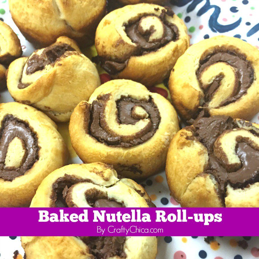 Baked Nutella Rolls