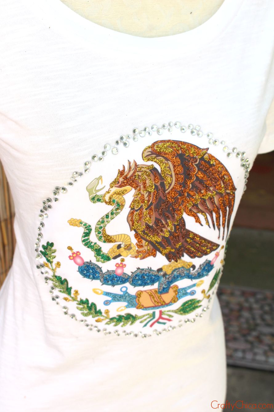 Hispnic Heritage Month Shirt by Crafty Chica.