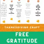 Free Thanksgiving printable.