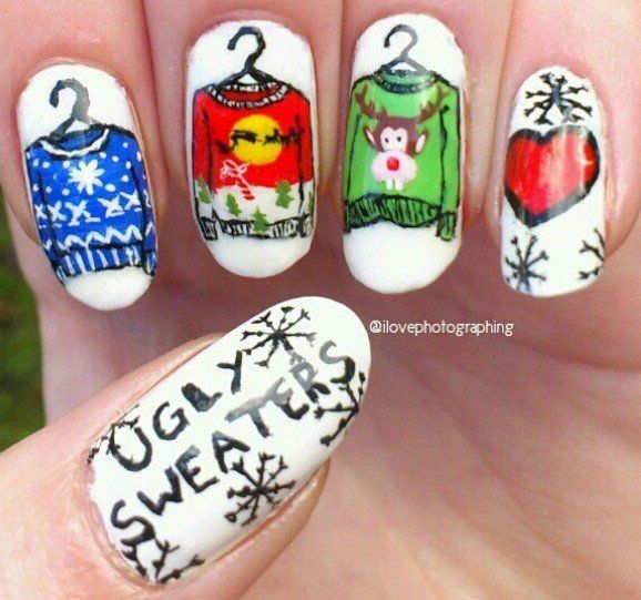 ugly-sweater-nails