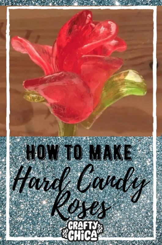How to make Hard Candy Roses -CraftyChica.com
