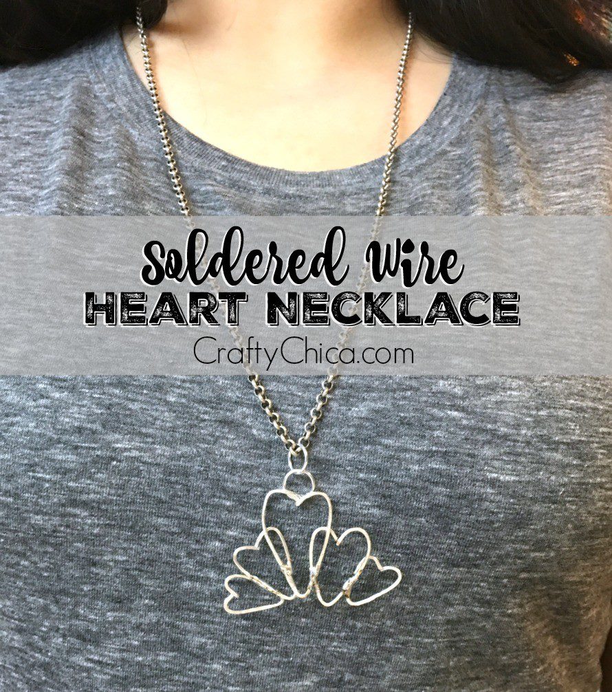 Soldered Heart Necklace