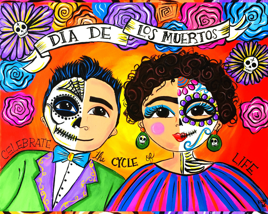 Muertos Couple by Kathy Cano-Murillo