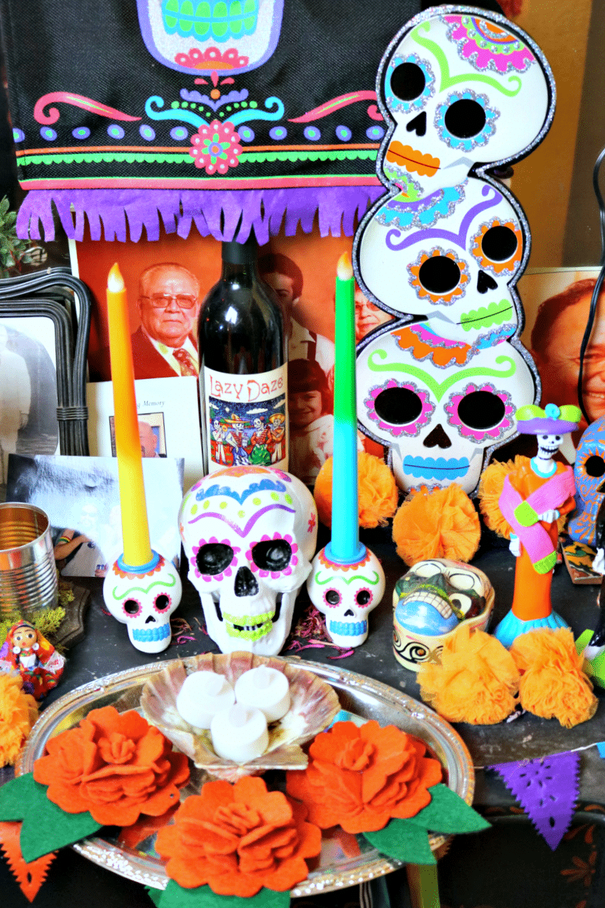 Easy ways to decorate for Dia de Los Muertos