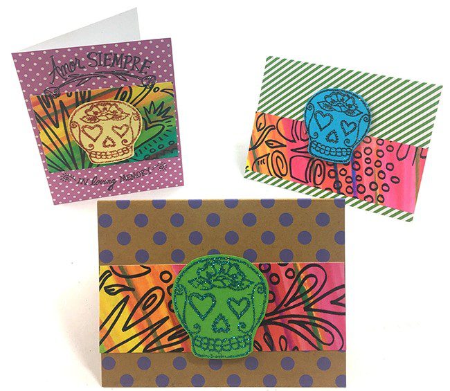 Day of the Dead greeting cards