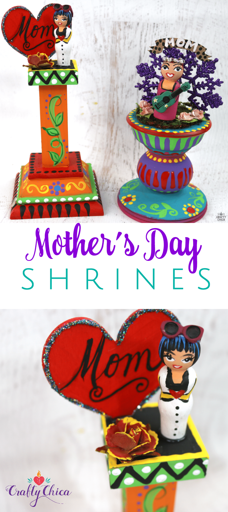 Mother's Day Shrines, by Crafty Chica