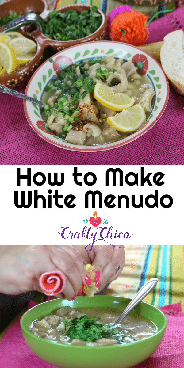 How to make white menudo, by CraftyChica.com
