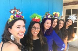 Latinx Art crowns by Crafty Chica