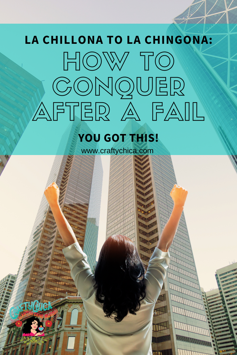 How to Conquer After a Fail. Motivational content