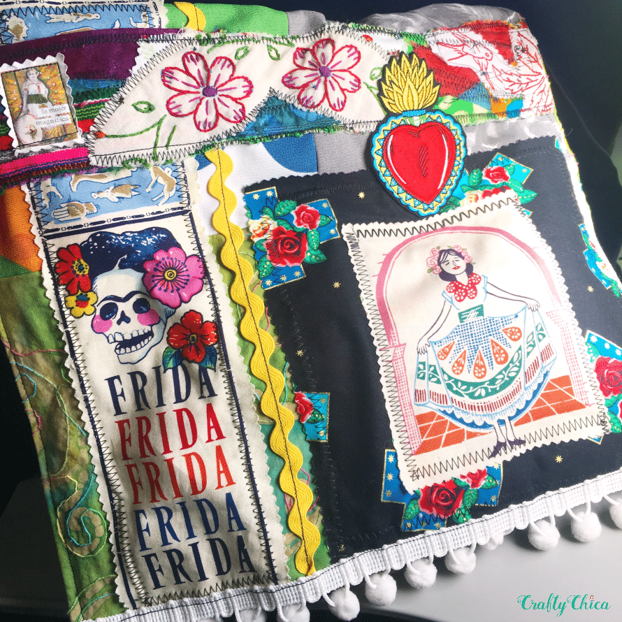 Crafty Chica Collage Bag