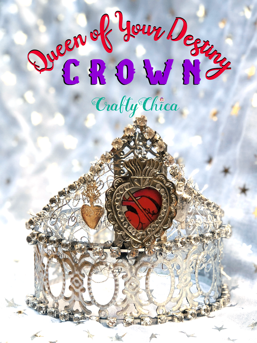 Queen of your Destiny Crown by Crafty Chica.