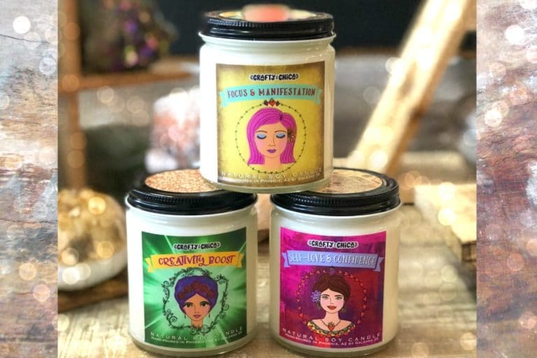Crafty Chica Affirmation Candles