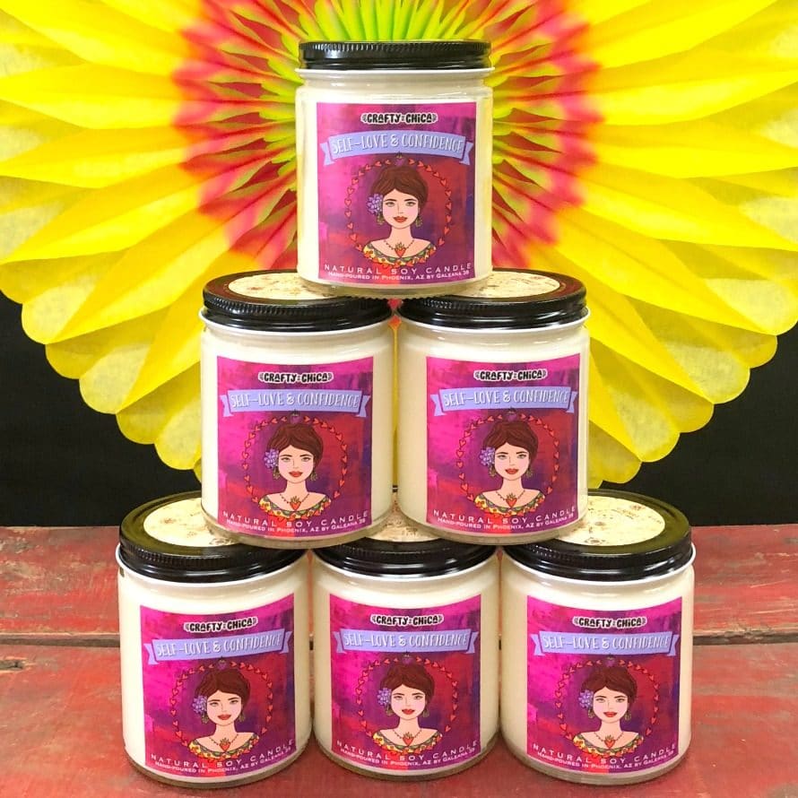Crafty Chica Affirmation Candles