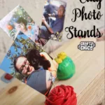 polymer clay photo stands