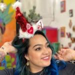 DIY Holiday Headbands #craftychica #holidiyheadbands #holidaycraft