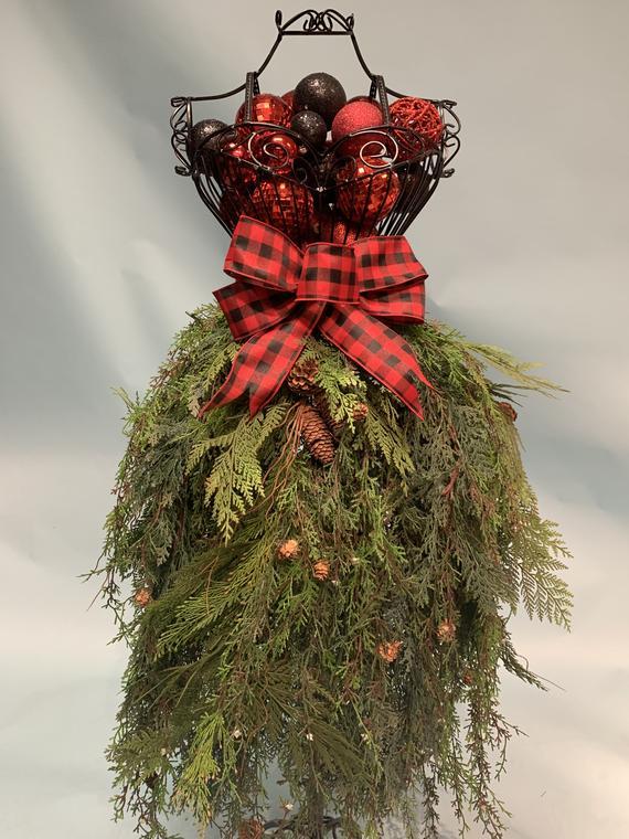 Dress form Christmas tree